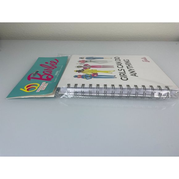 2016 New Sealed Barbie Journal Writing Notebook Girls Can Do Anything Spiral - Picture 6 of 9